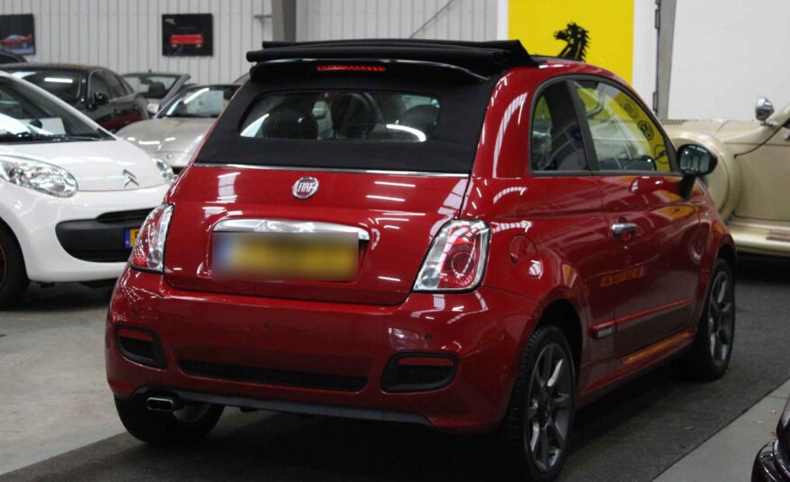 Fiat 500C 0.9 TwinAir 500S NAP, Demi cuir, Climatisation, Direction assistée